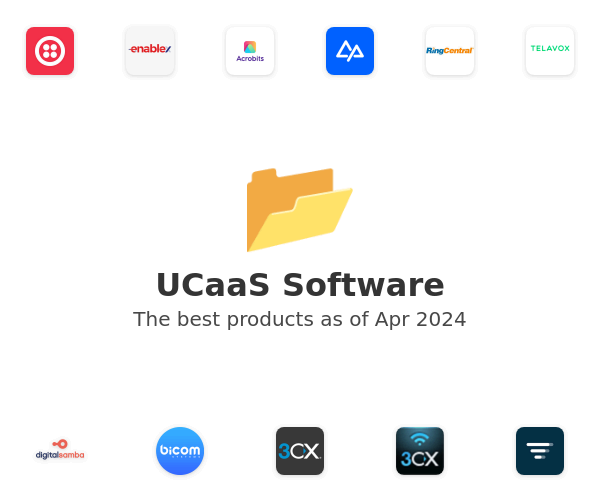 The best UCaaS products