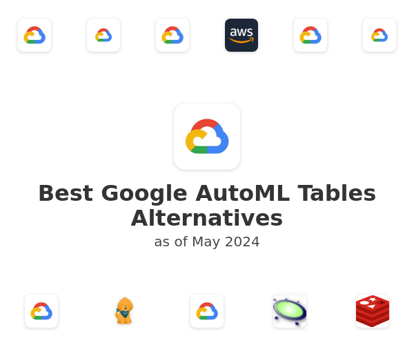 Best Google AutoML Tables Alternatives