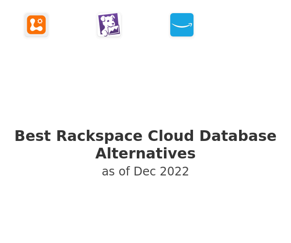 Best Rackspace Cloud Database Alternatives