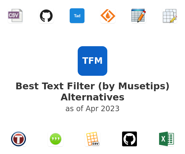 Best Text Filter (by Musetips) Alternatives