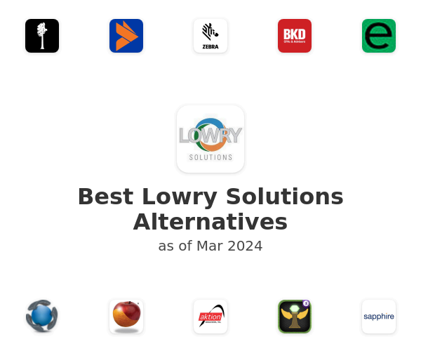 Best Lowry Solutions Alternatives