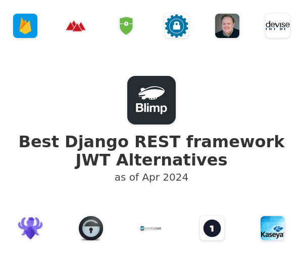 Best Django REST framework JWT Alternatives