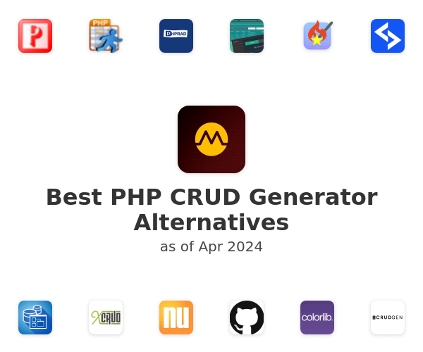 Best PHP CRUD Generator Alternatives