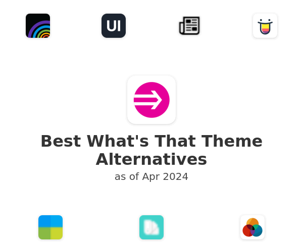 Best What's That Theme Alternatives