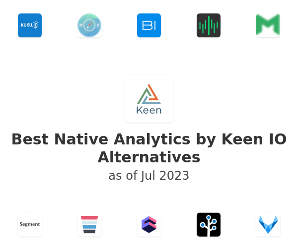 Best Native Analytics by Keen IO Alternatives