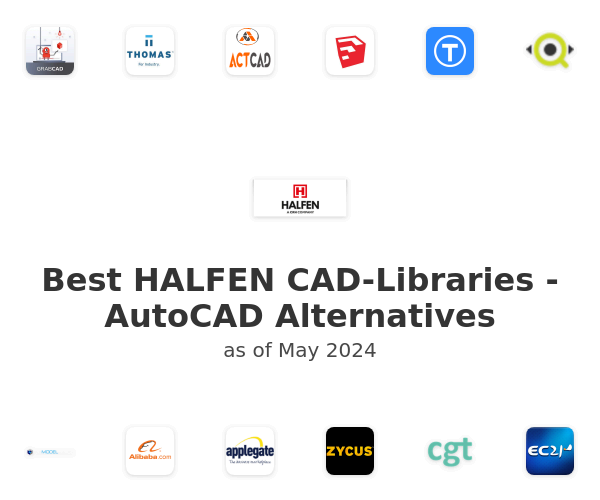 Best HALFEN CAD-Libraries - AutoCAD Alternatives