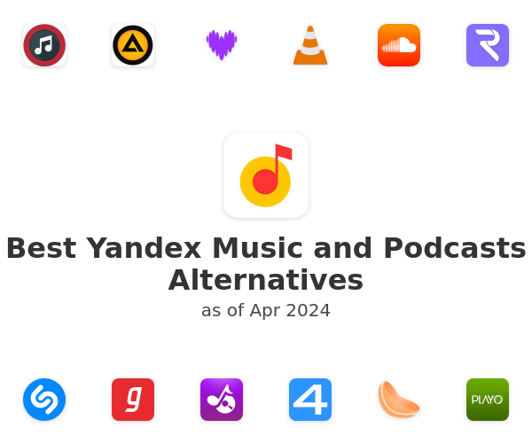 Best Yandex Music and Podcasts Alternatives