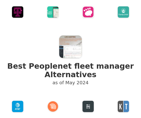 Best Peoplenet fleet manager Alternatives