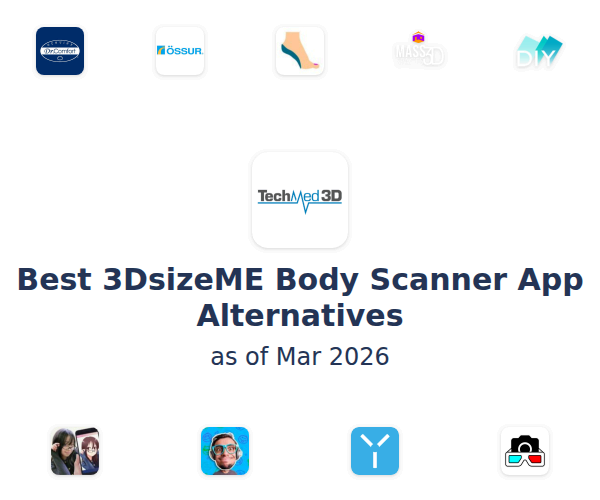 Best 3DsizeME Body Scanner App Alternatives