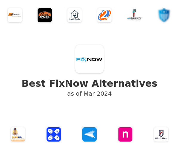 Best FixNow Alternatives