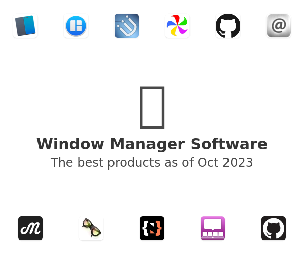 The best Window Manager products