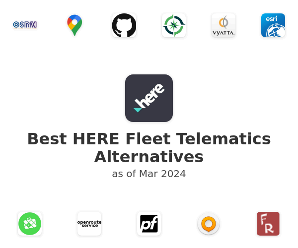 Best HERE Fleet Telematics Alternatives
