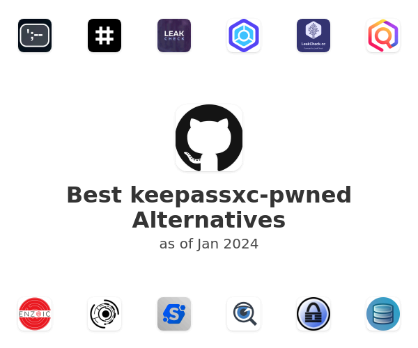 Best keepassxc-pwned Alternatives