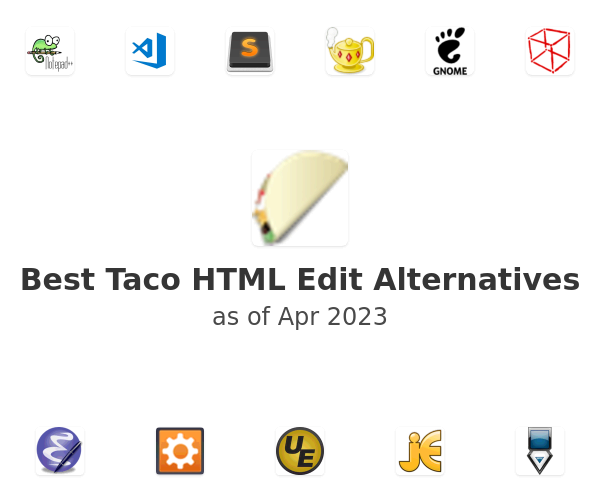 Best Taco HTML Edit Alternatives