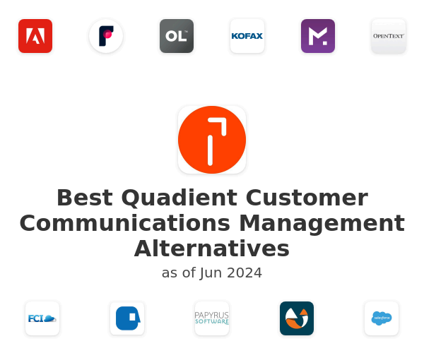 Best Quadient Customer Communications Management Alternatives