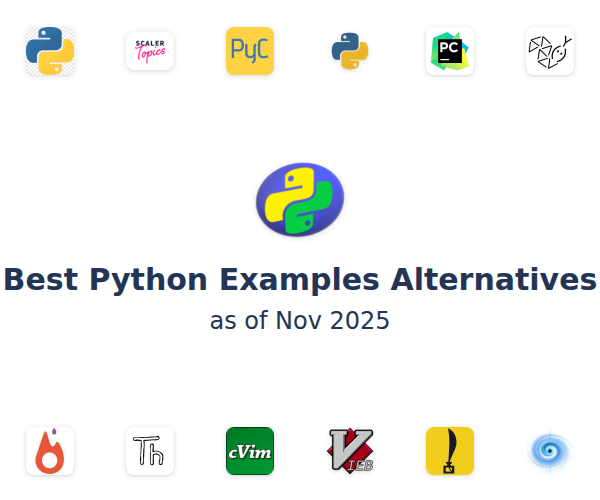 Best Python Examples Alternatives