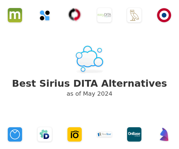 Best Sirius DITA Alternatives