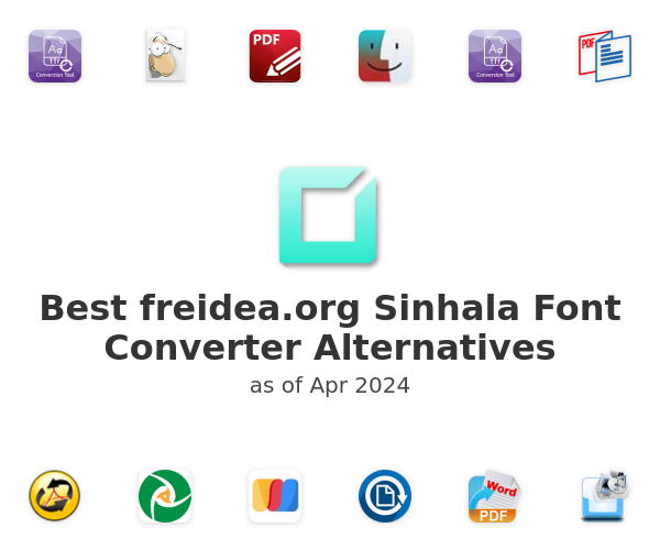 Best freidea.org Sinhala Font Converter Alternatives