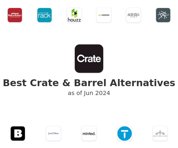 Best Crate & Barrel Alternatives