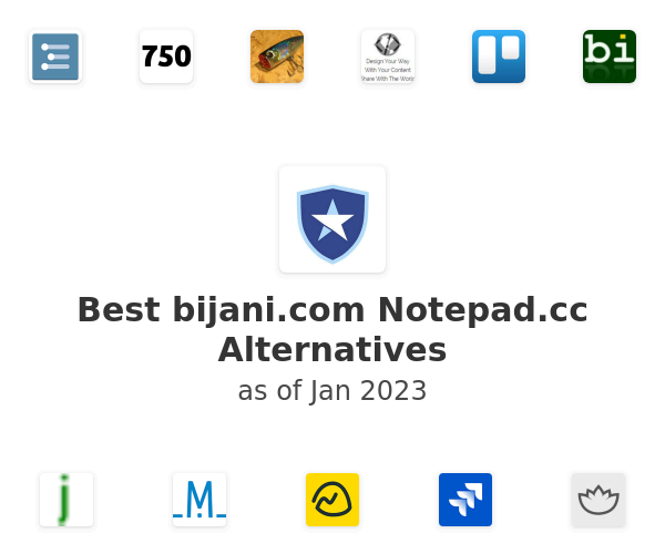 Best bijani.com Notepad.cc Alternatives