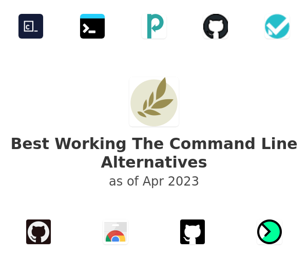 Best Working The Command Line Alternatives