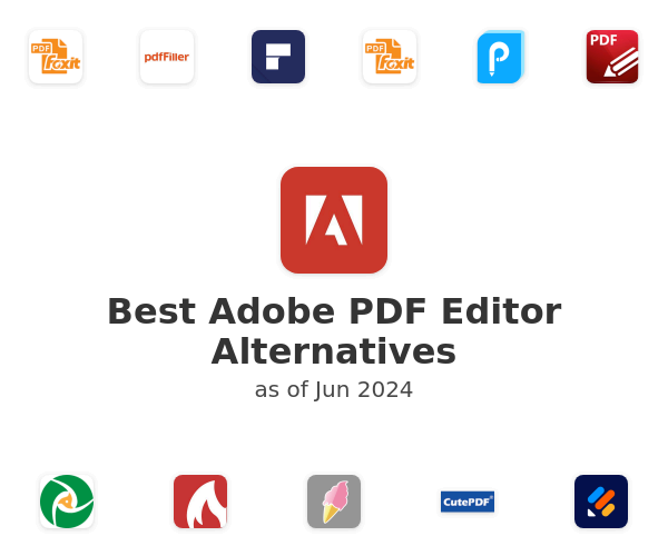 Best Adobe PDF Editor Alternatives