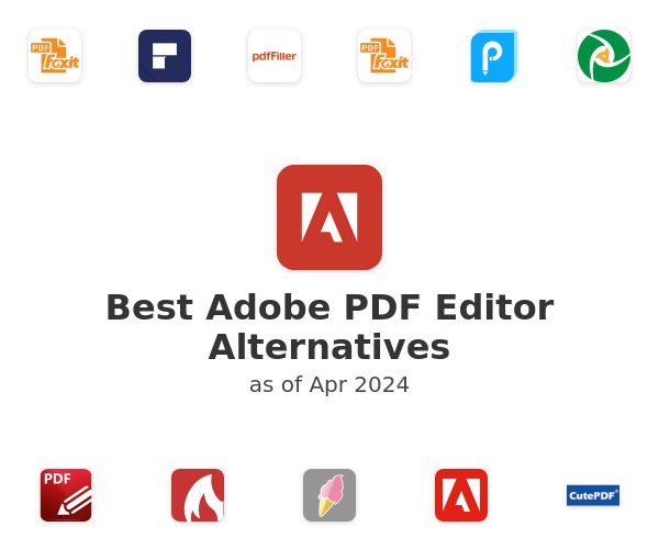 Best Adobe PDF Editor Alternatives