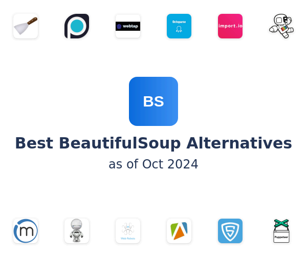 Best BeautifulSoup Alternatives