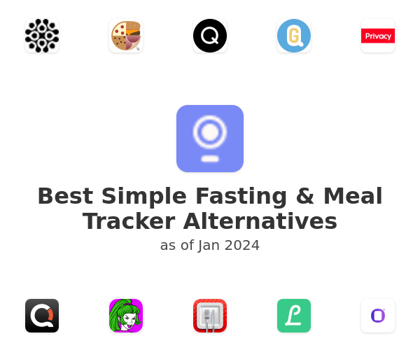 Best Simple Fasting & Meal Tracker Alternatives