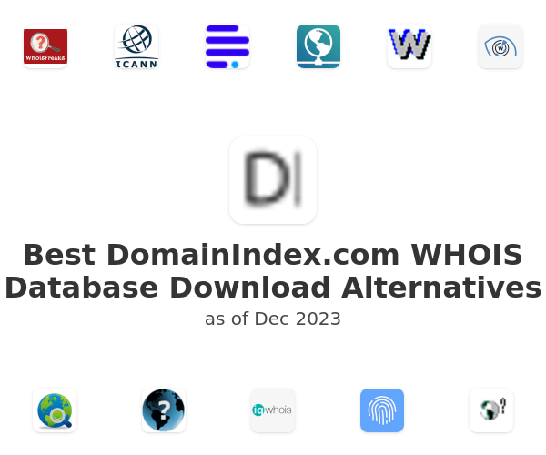 Best DomainIndex.com WHOIS Database Download Alternatives
