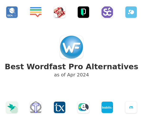 Best Wordfast Pro Alternatives