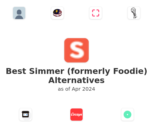 Best Simmer (formerly Foodie) Alternatives