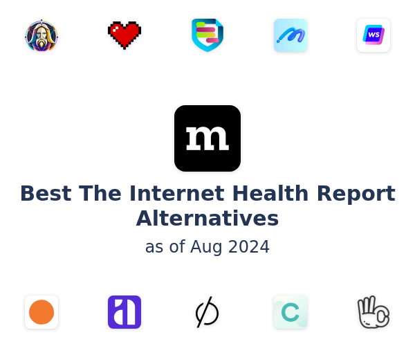 Best The Internet Health Report Alternatives