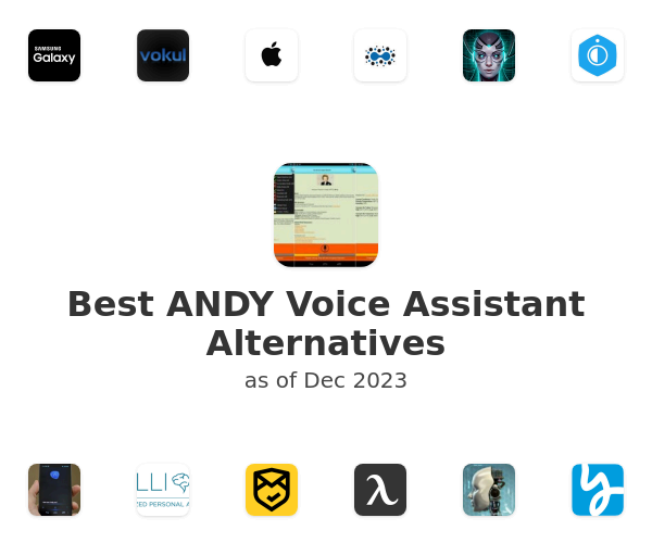 Best ANDY Voice Assistant Alternatives