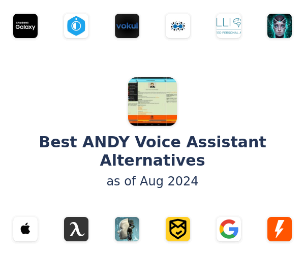 Best ANDY Voice Assistant Alternatives