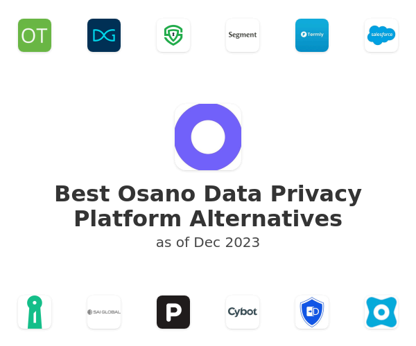Best Osano Data Privacy Platform Alternatives