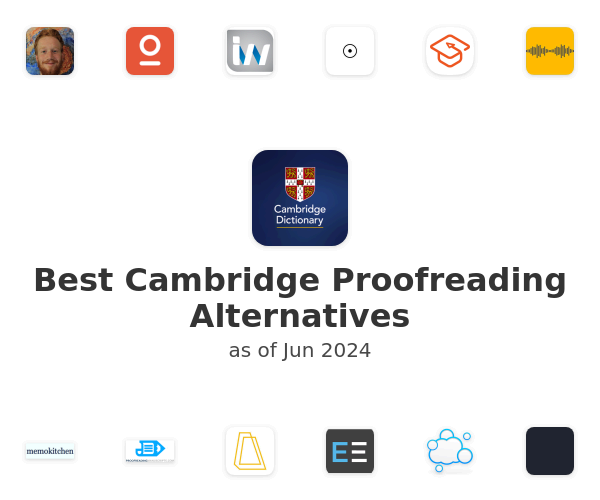 Best Cambridge Proofreading Alternatives