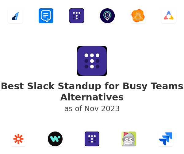 Best Slack Standup for Busy Teams Alternatives