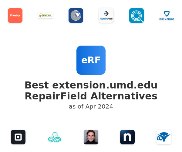 Best extension.umd.edu RepairField Alternatives