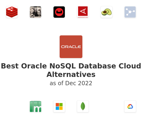 Best Oracle NoSQL Database Cloud Alternatives