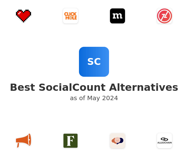 Best SocialCount Alternatives