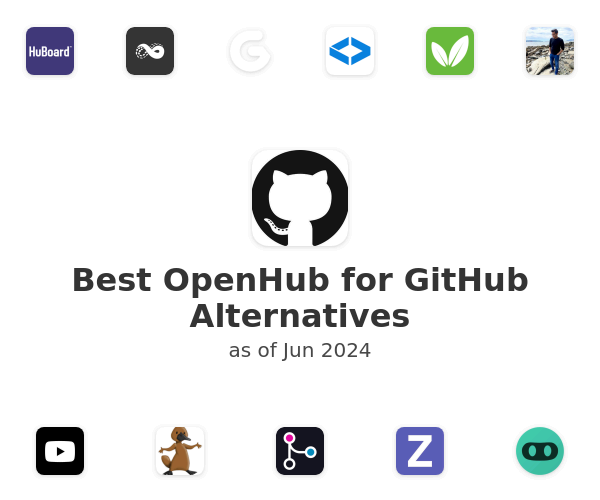 Best OpenHub for GitHub Alternatives