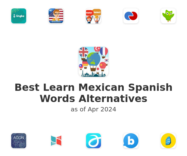 Best Learn Mexican Spanish Words Alternatives