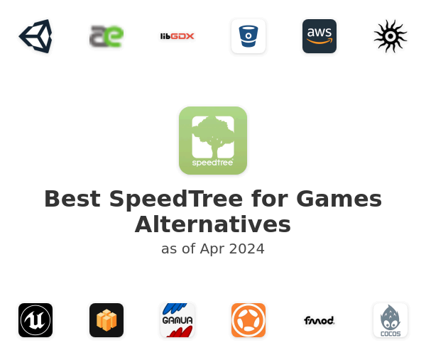Best SpeedTree for Games Alternatives