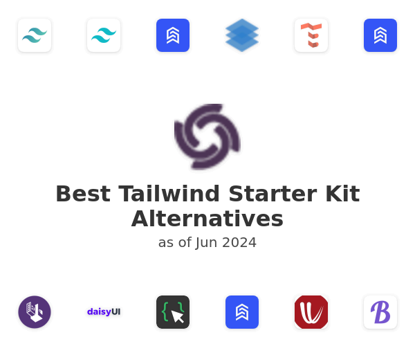 Best Tailwind Starter Kit Alternatives