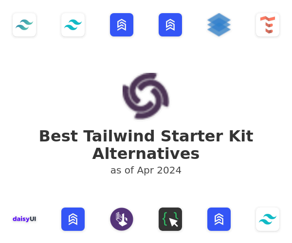 Best Tailwind Starter Kit Alternatives