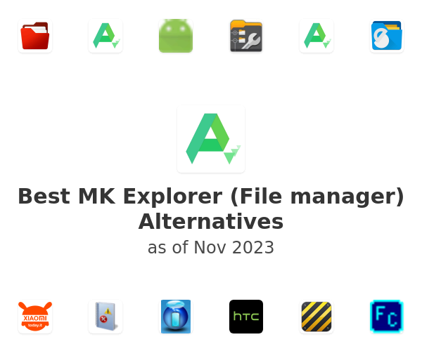 Best MK Explorer (File manager) Alternatives