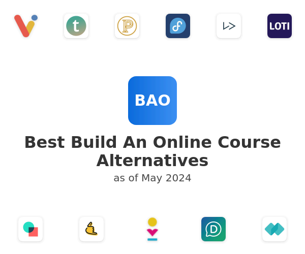 Best Build An Online Course Alternatives