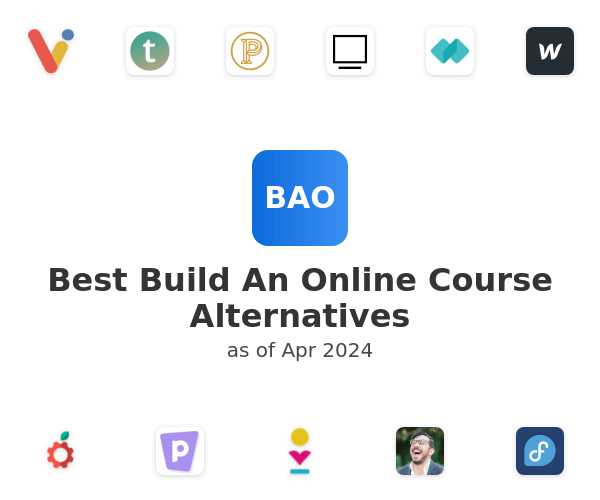 Best Build An Online Course Alternatives