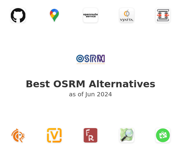 Best OSRM Alternatives